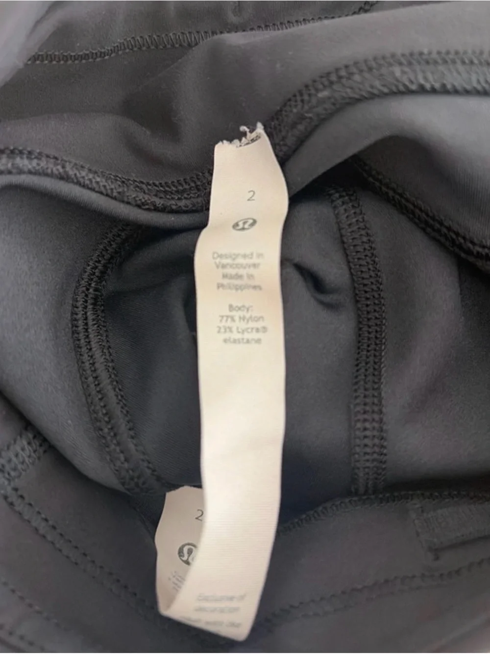 lululemon athletica Black High-Rise Side-Pocket Leggings
